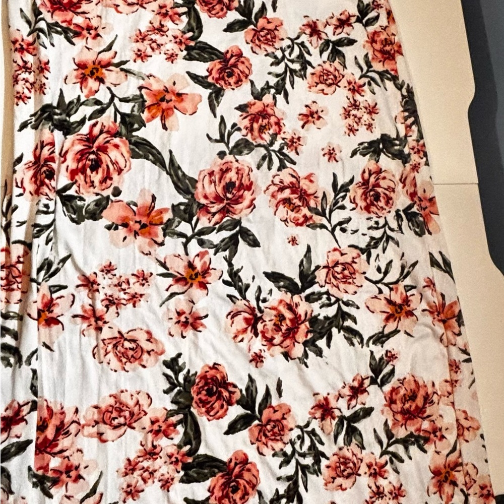 Soft Floral Maxi sun Dress Large/XL - Picture 2 of 5